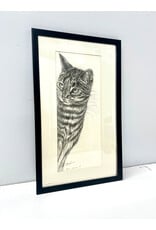You Called?, framed drawing