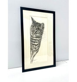 You Called?, framed drawing