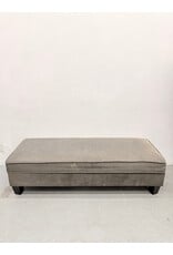 Modern Grey Storage Ottoman