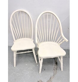 Modern White Windsor Chair