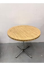 MCM Laminate Top with Chrome Base Dining Table