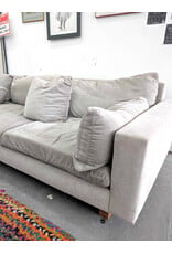 Grey Modern L-Shaped Sectional Sofa