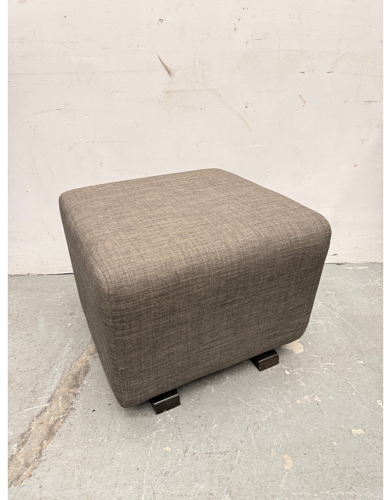 Greige Cloth Ottoman