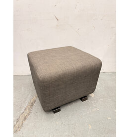 Greige Cloth Ottoman