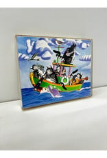 Captain Cat from Kliban's Cats, framed print