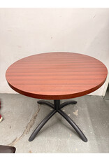 Wood Circle Dining Table