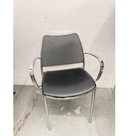 Gas Armchair By Jesus Gasca for STUA, Chrome Frame