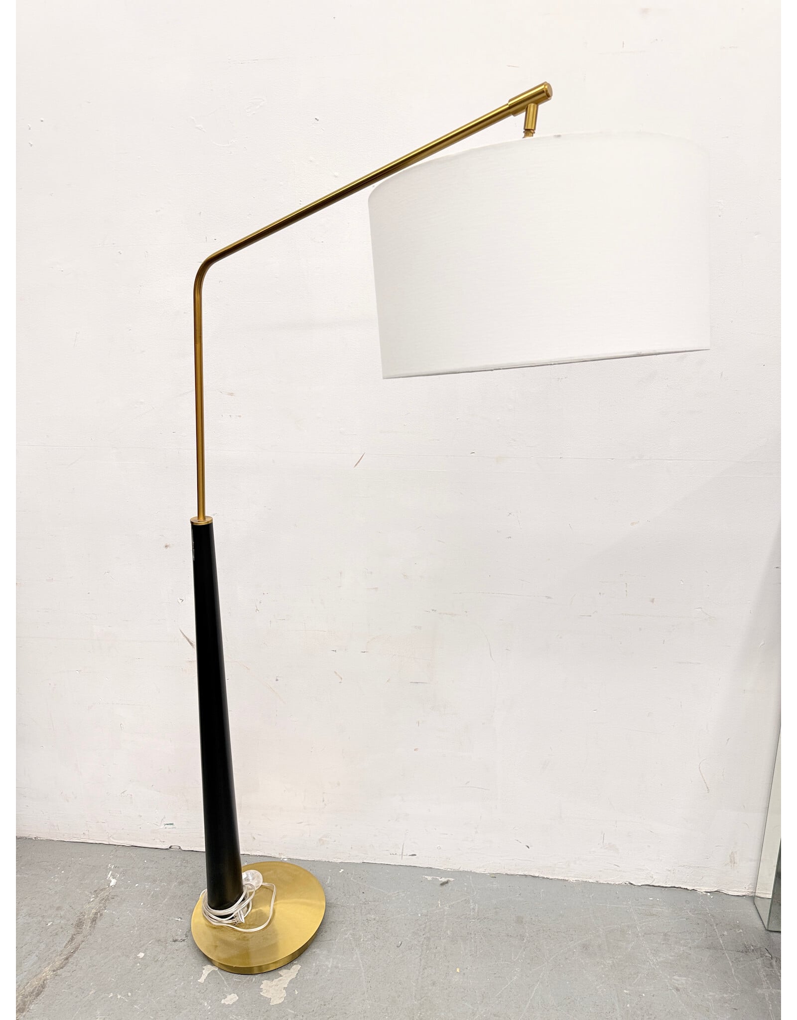 Possini Euro Design MCM Style Floor Lamp