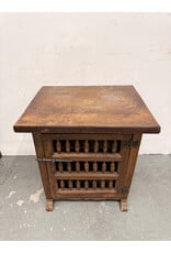 Antique Spanish Walnut Bread Cabinet
