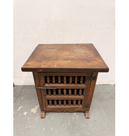 Antique Spanish Walnut Bread Cabinet
