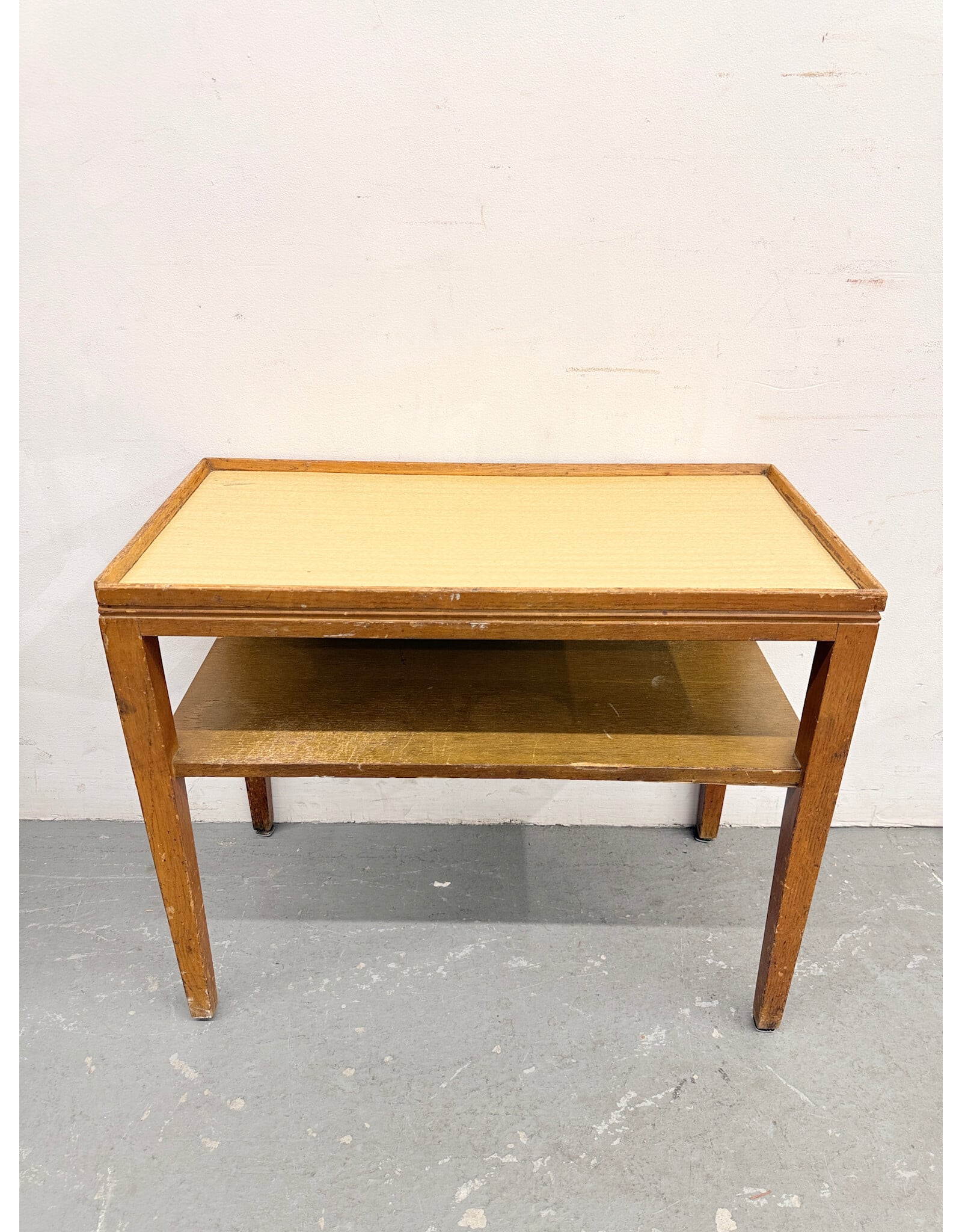 Vintage Double Decker Side Table