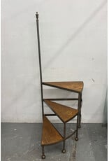 Vintage Spiral Library Step Storage