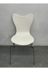 West Elm White Bentwood Chair