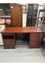 Pottery Barn 3 Piece Cherry Desk