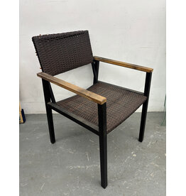 Mix Brown Rattan Outdoor Chair