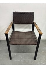 Mix Brown Rattan Outdoor Chair
