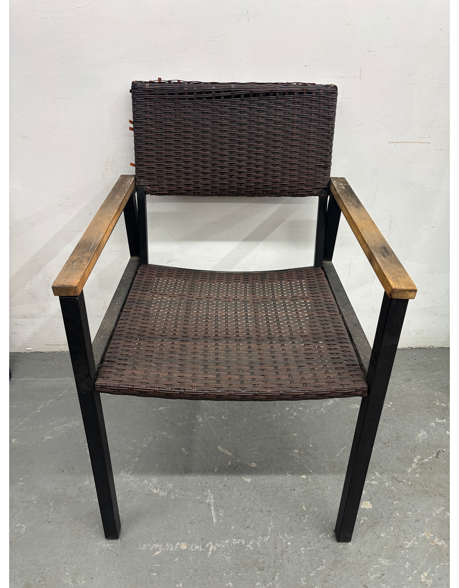 Mix Brown Rattan Outdoor Chair