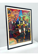 Framed New Orleans Jazz & Heritage Festival Poster