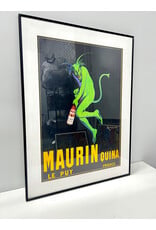 Maurin Quina by Leonetto Cappiello, framed vintage style poster