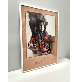 Framed Amy R Stein Museum Poster