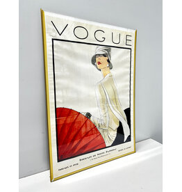 Framed Vogue Poster