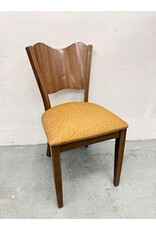 Vintage 1950s Style Art Deco Dining Chair with Mustache Back
