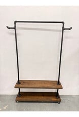 Industrial Pipe Garment Rack