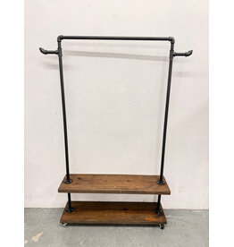 Industrial Pipe Garment Rack