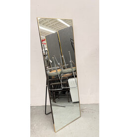 Modern Metal Floor Mirror