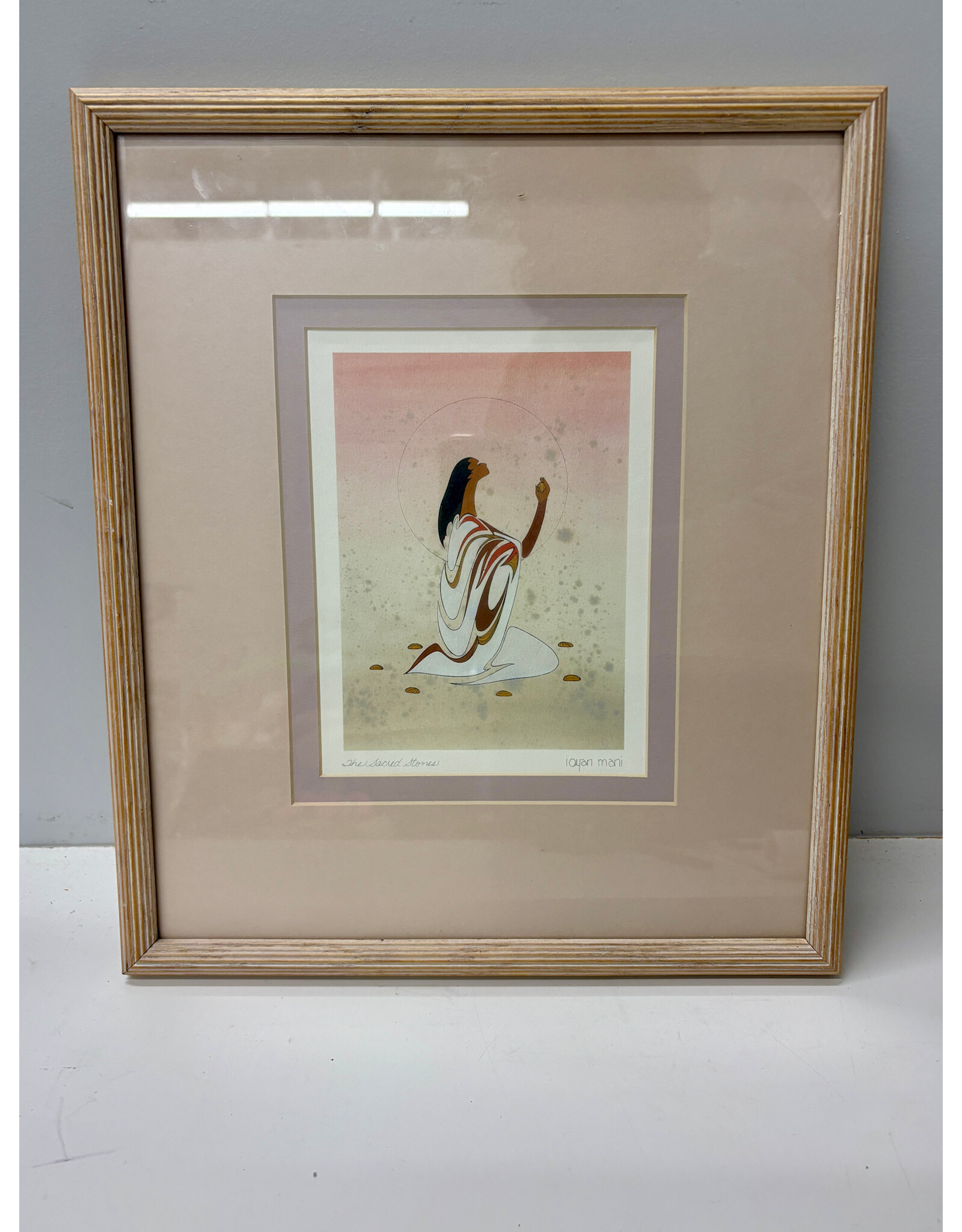 The Sacred Stones, framed print, by ioyan mani