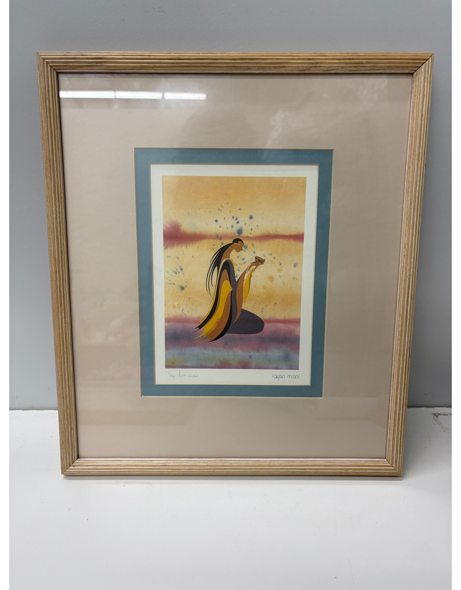 The Artisan, framed print, by ioyan mani