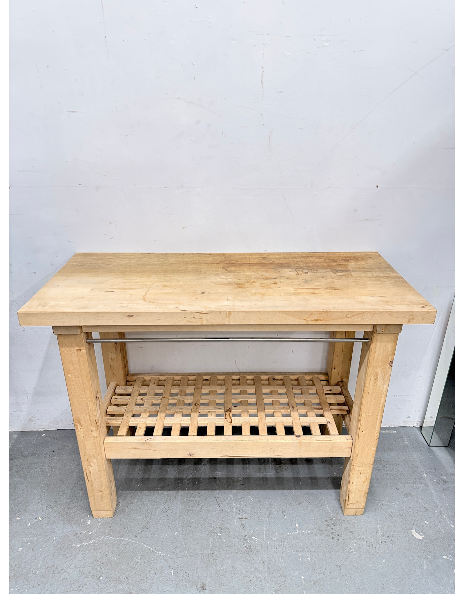 IKEA Groland Butcher Block Kitchen Island