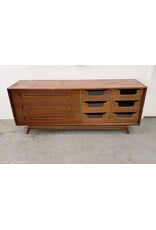 Young Manufacturing MCM 9 Drawer Lowboy Dresser