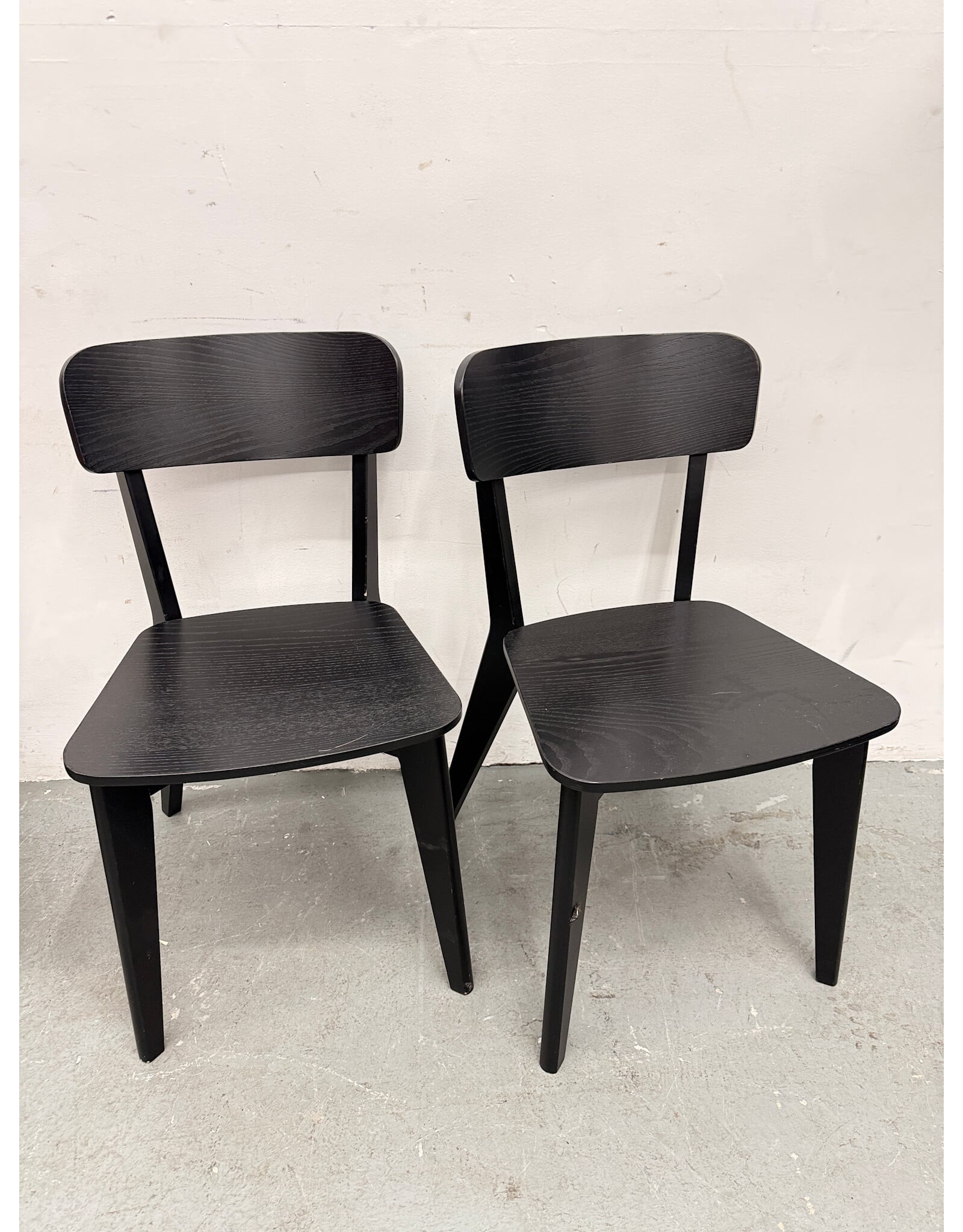 Ikea Lisabo Black Dining Chair