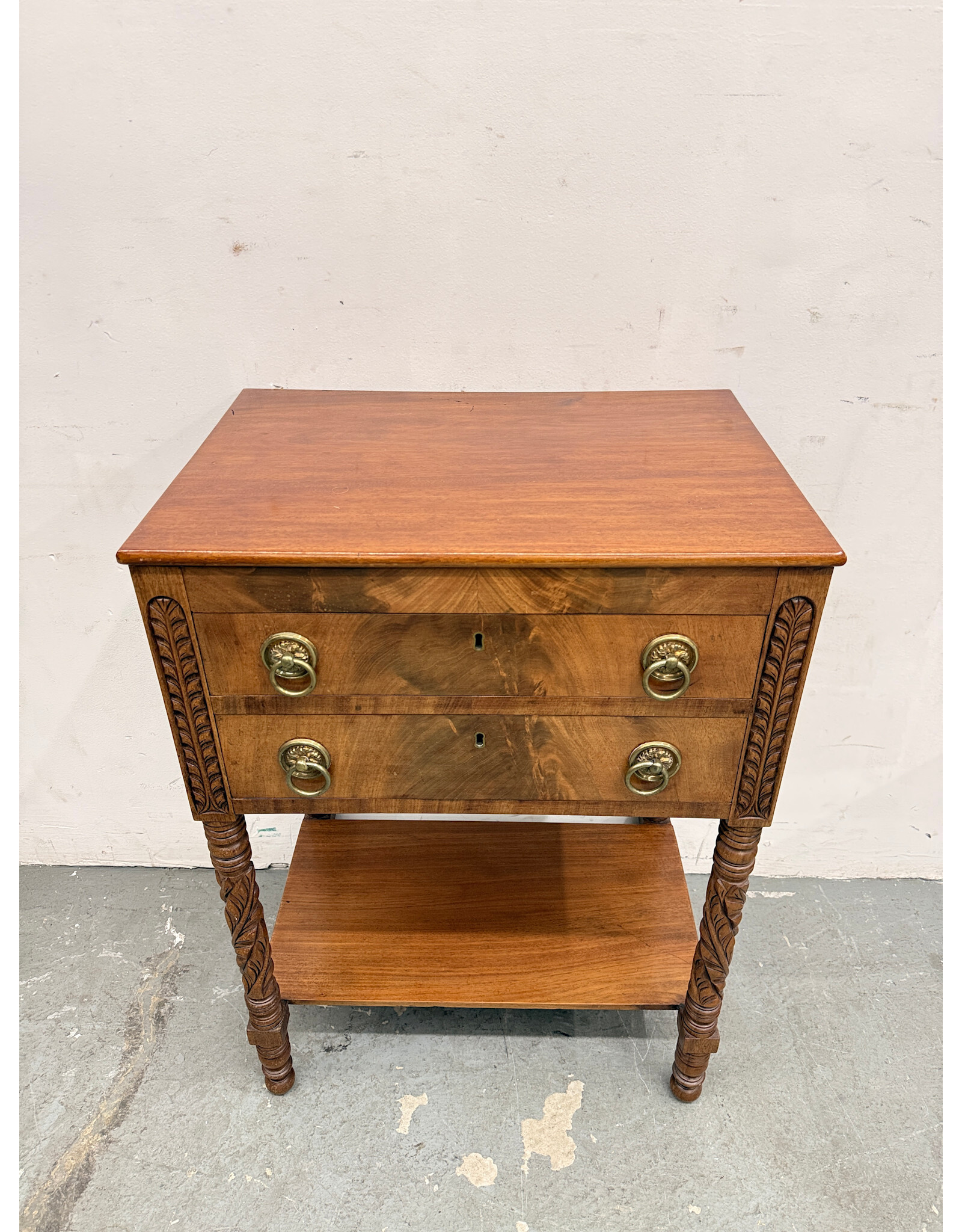 Antique American Classical Nightstand