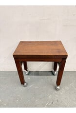 Danish Rolling Side Table
