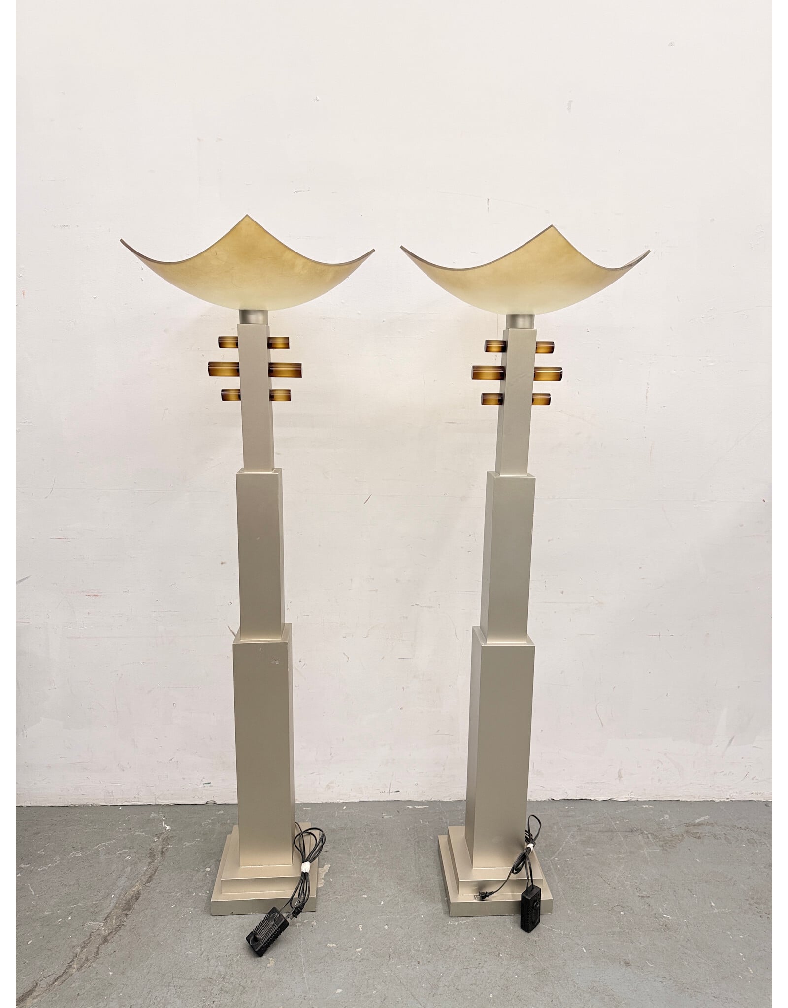 MCM Chinese Torch Lamp