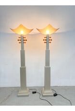 MCM Chinese Torch Lamp