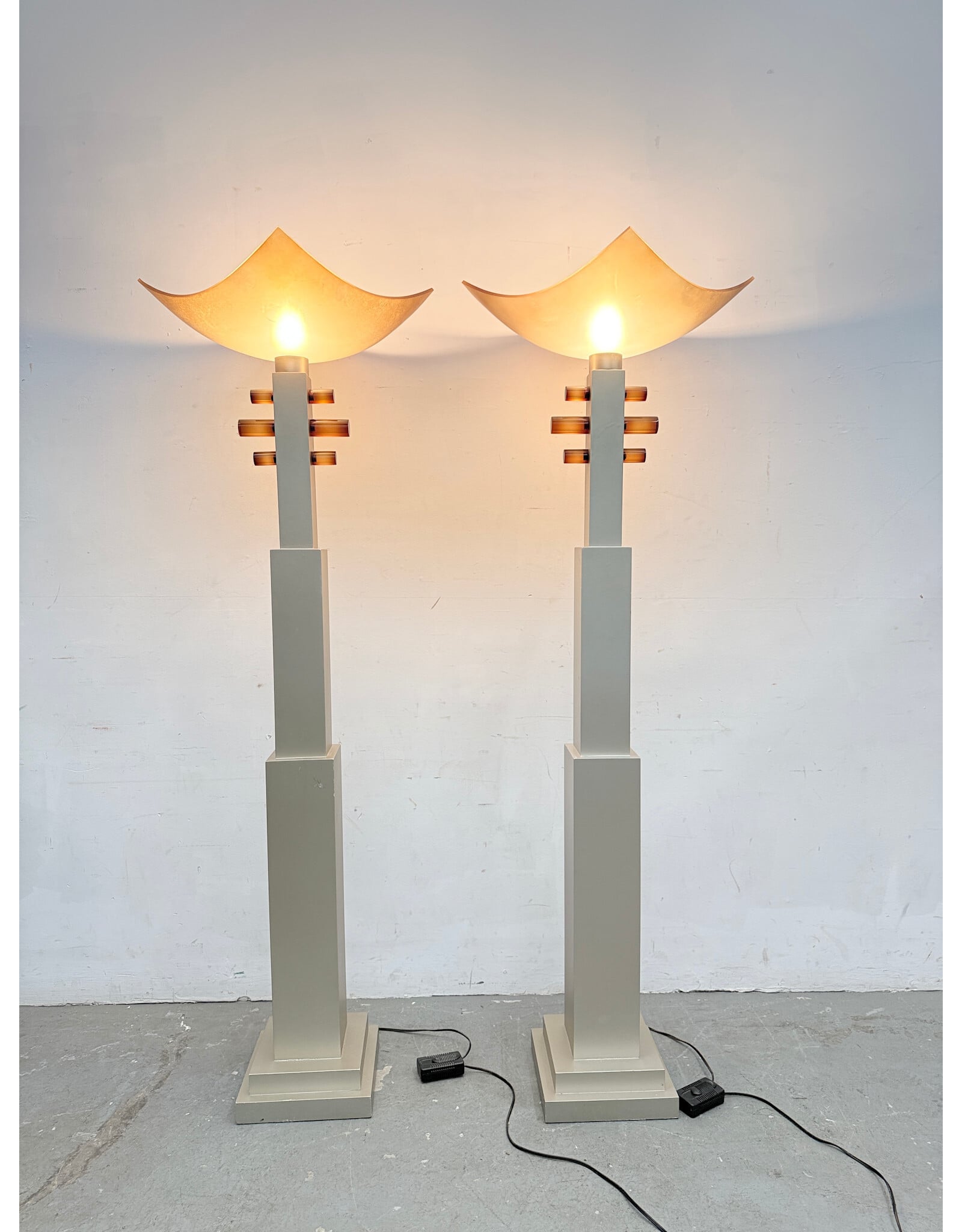 MCM Chinese Torch Lamp