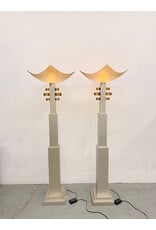 MCM Chinese Torch Lamp