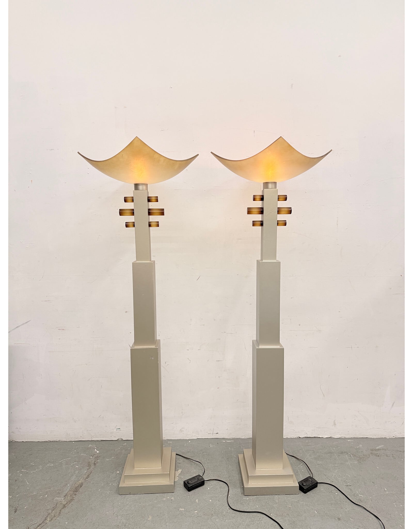 MCM Chinese Torch Lamp