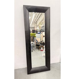 Black Wide Framed Mirror