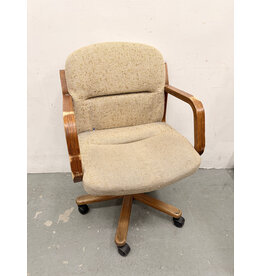 Vintage Chromcraft Style Rolling Office Chair