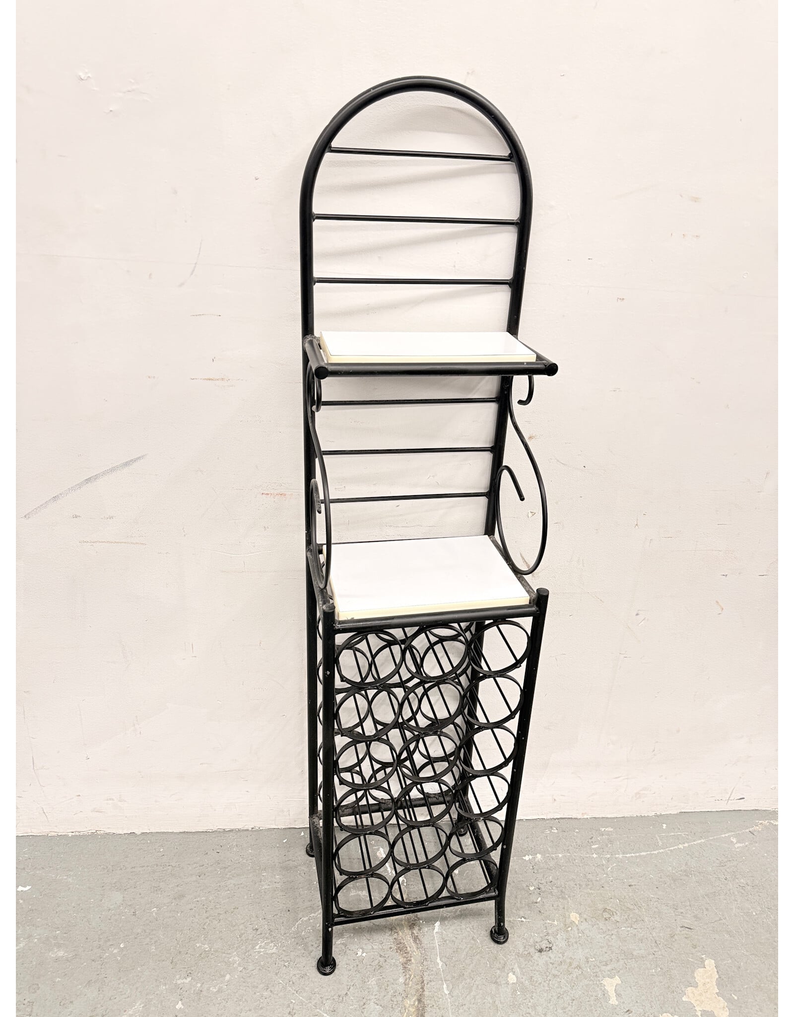 Vintage Iron Wine Rack