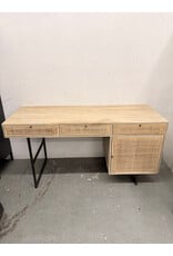 Four Hands Natural Rattan Desk