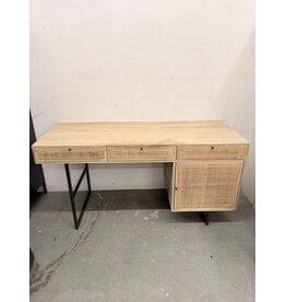 Four Hands Natural Rattan Desk