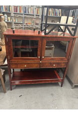 Vintage Mahogany Bar Cabinet