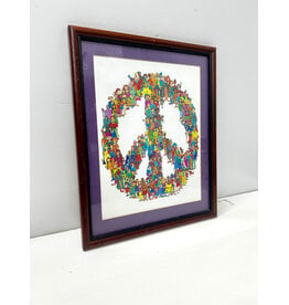 Peaceful World, framed print