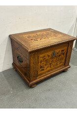 Antique Carved Wood Chest