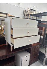White and Pink Kids Dresser